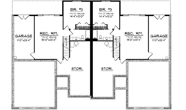 Lower Floor Plan: 7-882