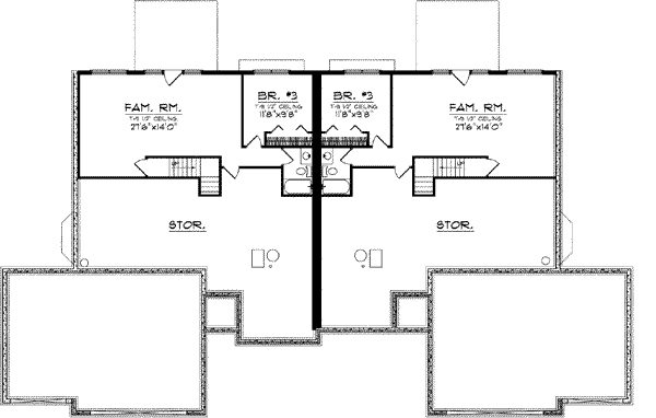 Lower Floor Plan: 7-883