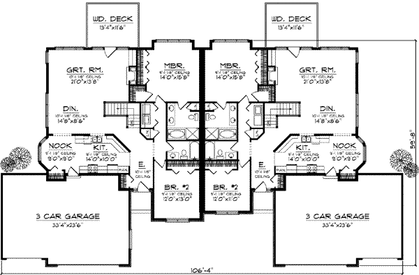 Main Floor Plan: 7-883
