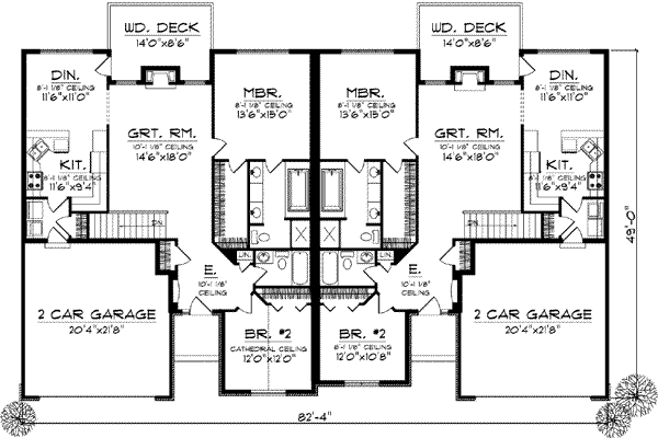 Main Floor Plan: 7-884