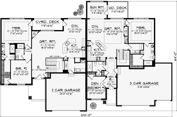 Main Floor Plan: 7-891