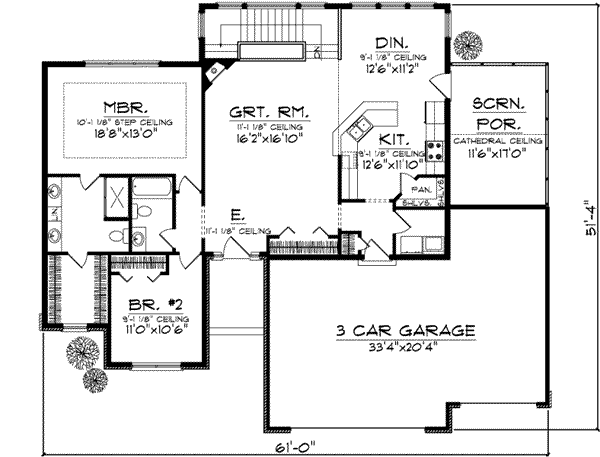 Main Floor Plan: 7-893
