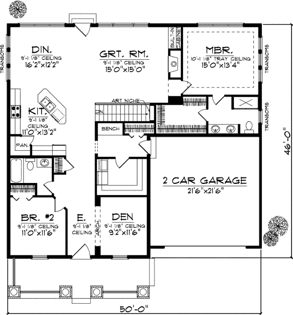 Main Floor Plan: 7-898