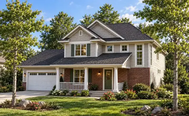 Traditional house plans 7-899 - front exterior, 1,899 sq ft, 3 bed, 2 bath house plans | Monster House Plans
