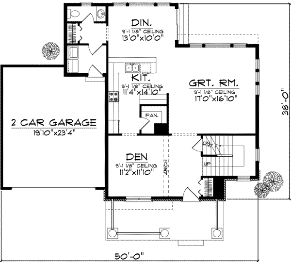 Main Floor Plan: 7-899