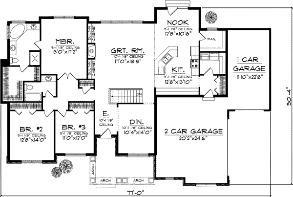 Main Floor Plan: 7-902