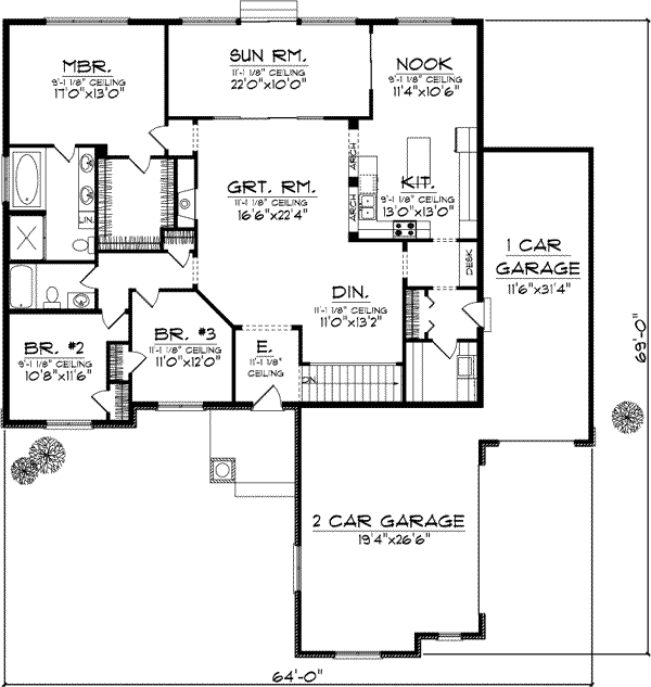Main Floor Plan: 7-903