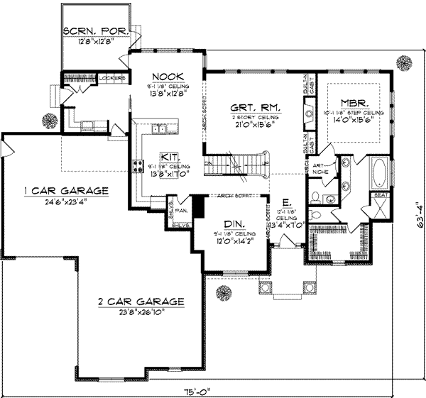 Main Floor Plan: 7-904