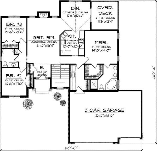 Main Floor Plan: 7-910