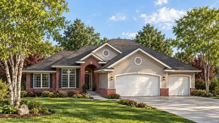 Traditional house plans 7-911 - front exterior, 1,701 sq ft, 3 bed, 2 bath house plans | Monster House Plans