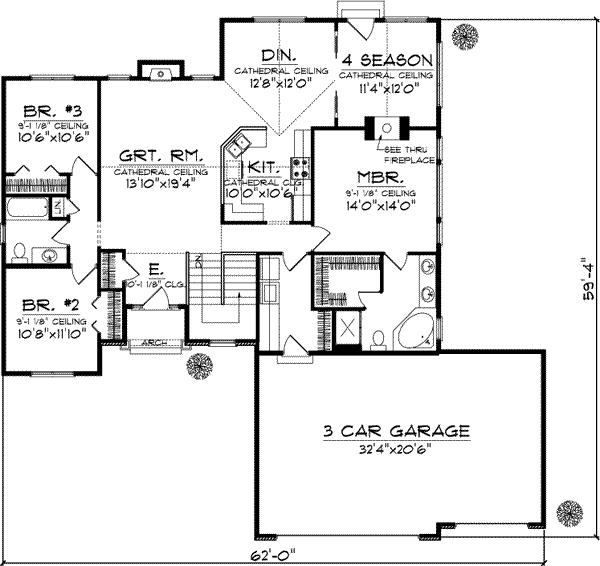 Main Floor Plan: 7-912