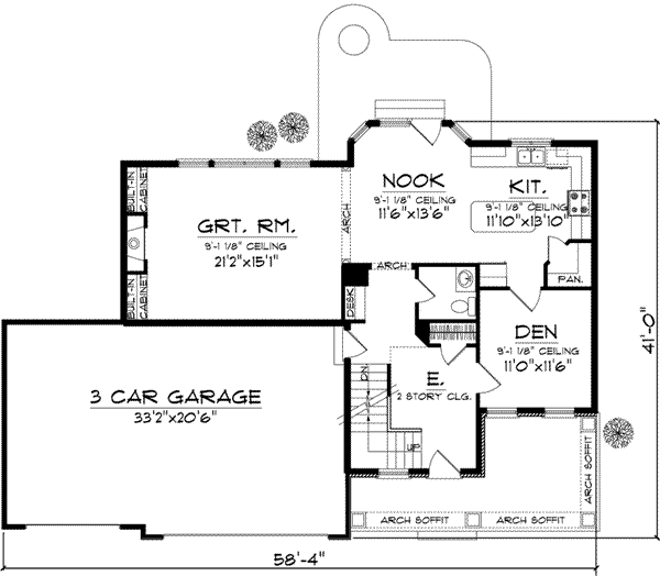 Main Floor Plan: 7-917