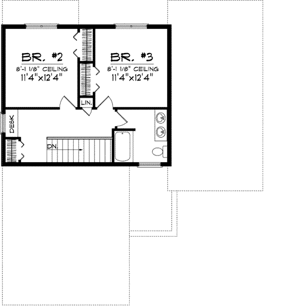 Upper/Second Floor Plan: 7-922