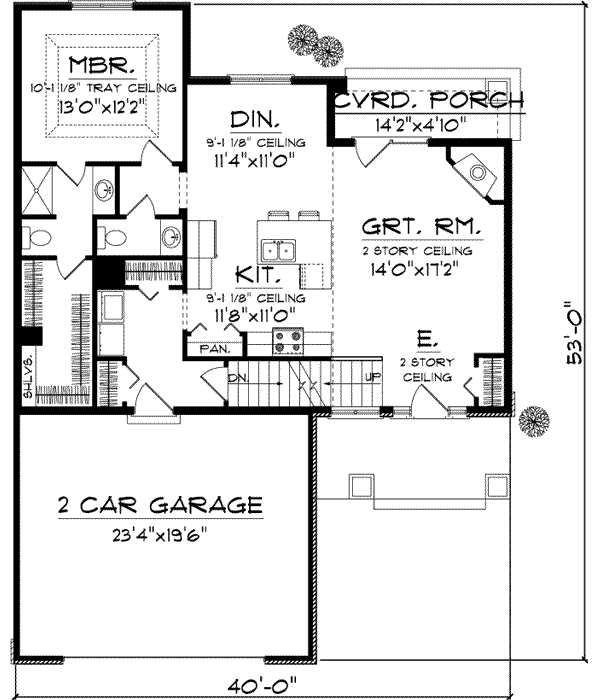 Main Floor Plan: 7-923
