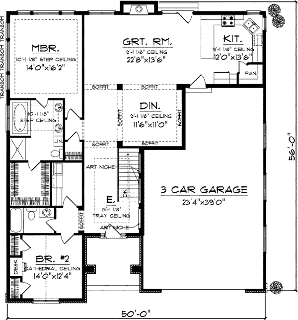 Main Floor Plan: 7-924
