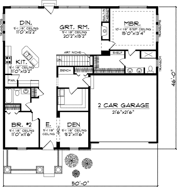 Main Floor Plan: 7-925