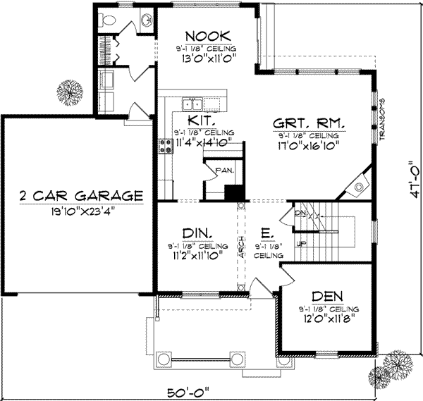 Main Floor Plan: 7-927