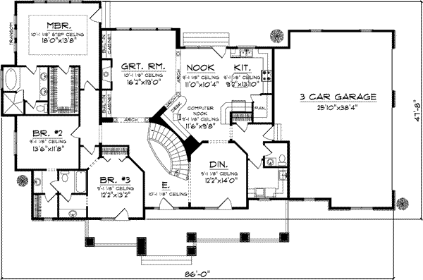 Main Floor Plan: 7-929