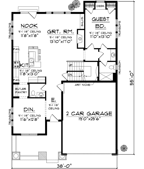 Main Floor Plan: 7-931