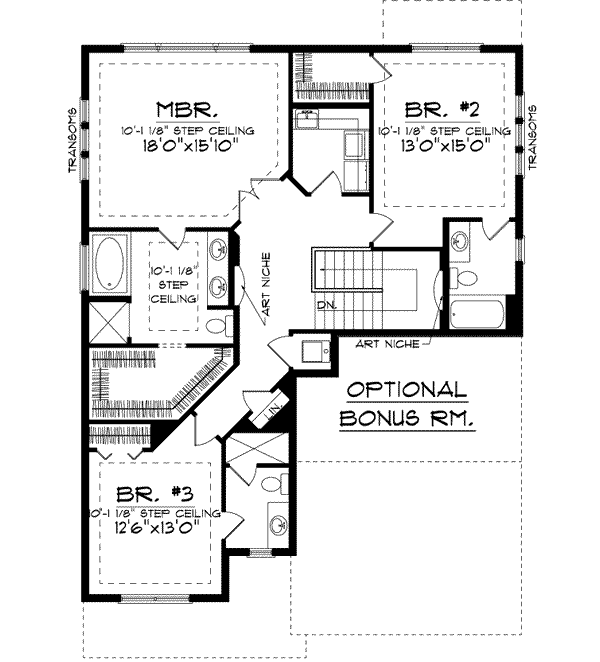 Upper/Second Floor Plan: 7-931