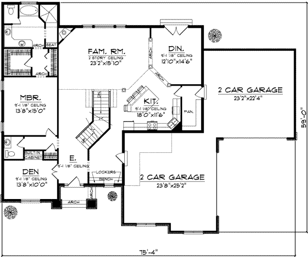 Main Floor Plan: 7-932