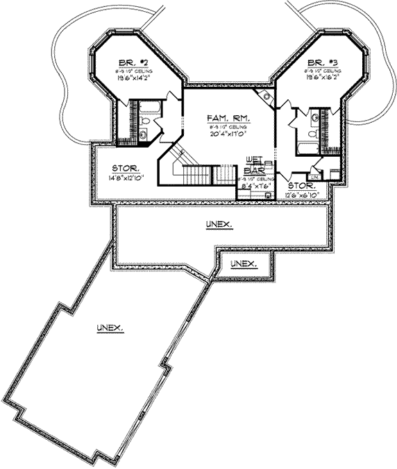Lower Floor Plan: 7-936