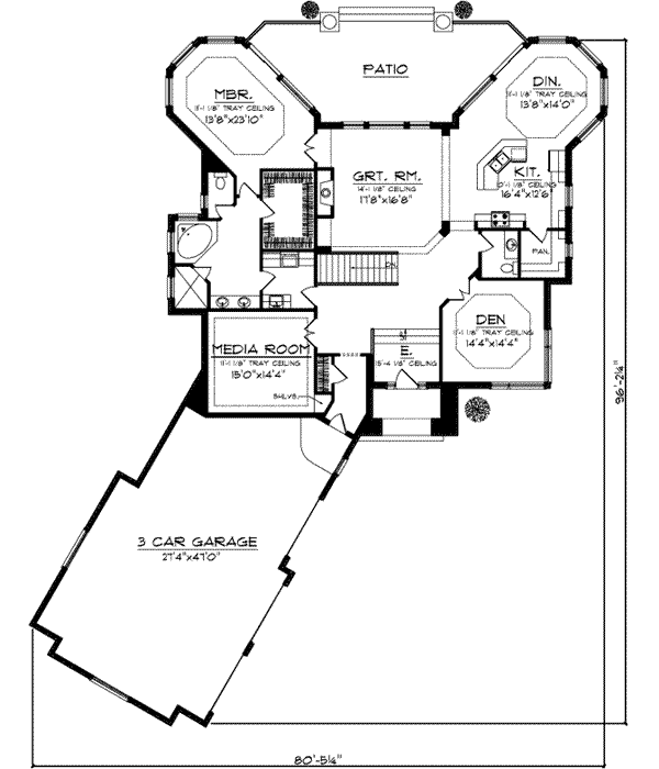 Main Floor Plan: 7-936