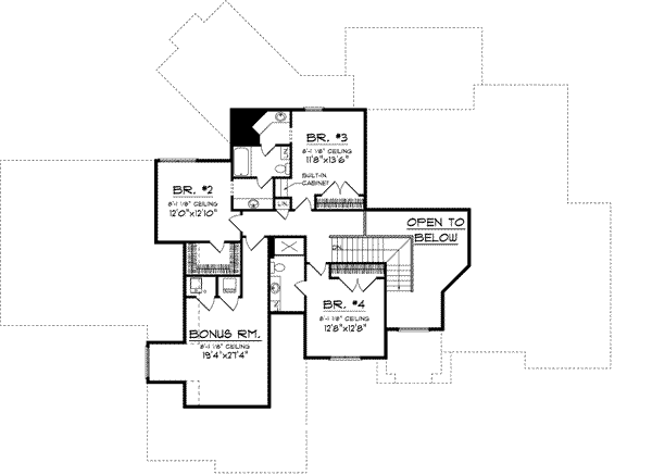 Upper/Second Floor Plan: 7-937