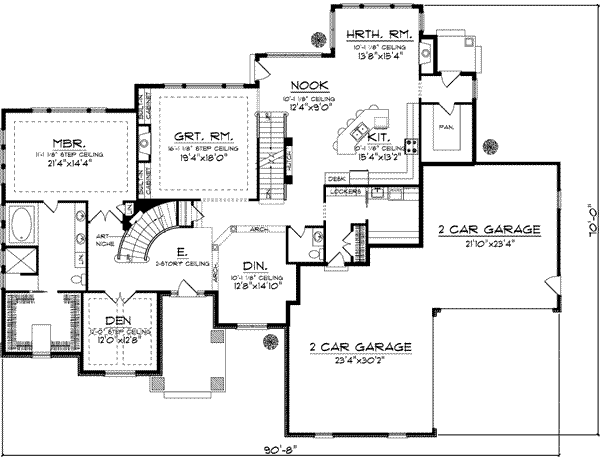 Main Floor Plan: 7-938