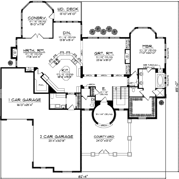 Main Floor Plan: 7-939