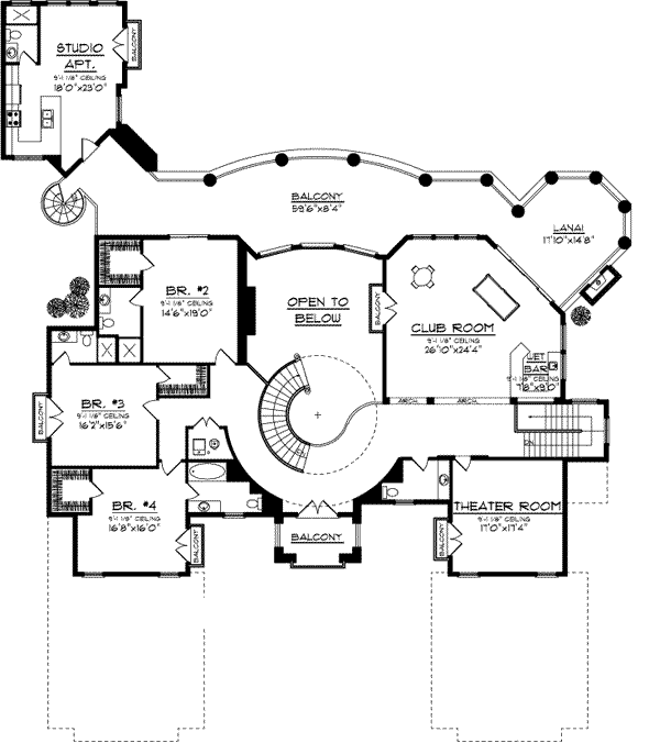 Upper/Second Floor Plan: 7-940