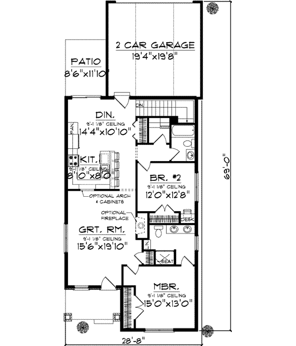 Main Floor Plan: 7-941