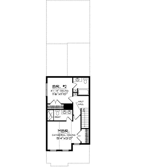 Upper/Second Floor Plan: 7-942