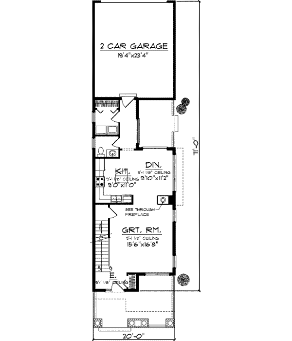 Main Floor Plan: 7-943