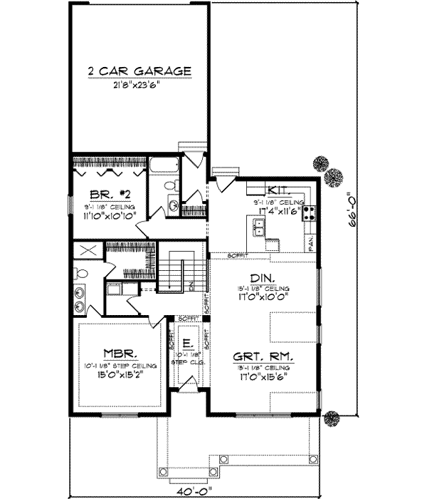 Main Floor Plan: 7-945