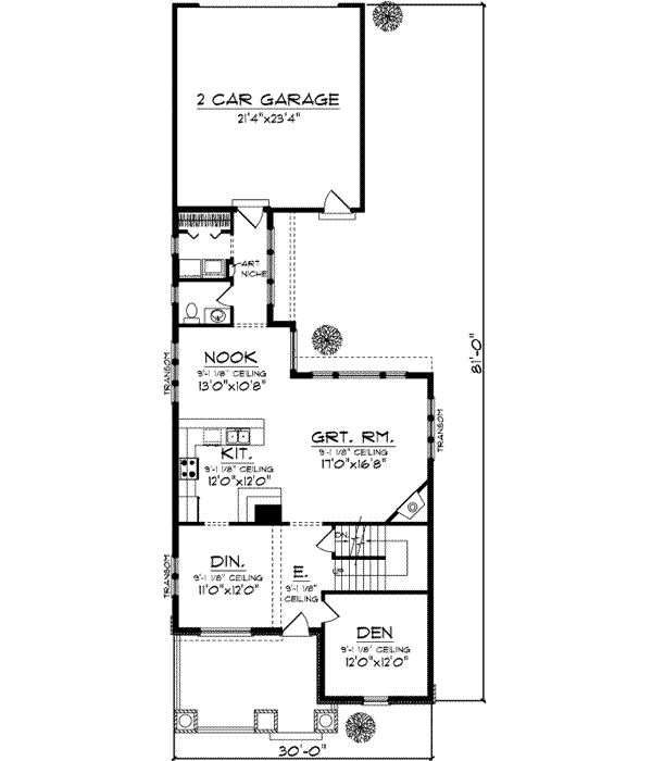 Main Floor Plan: 7-946