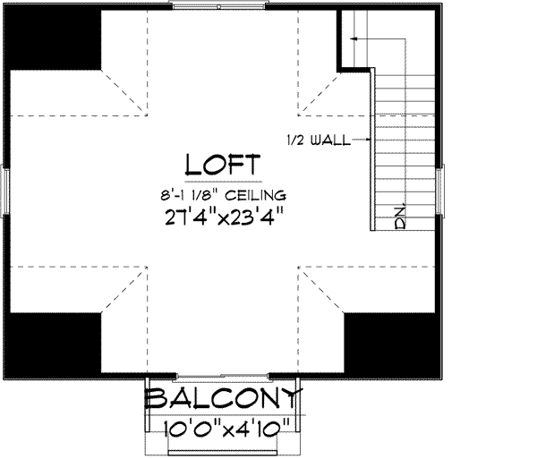 Upper/Second Floor Plan: 7-949