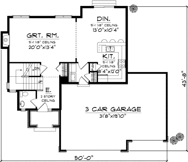 Main Floor Plan: 7-952