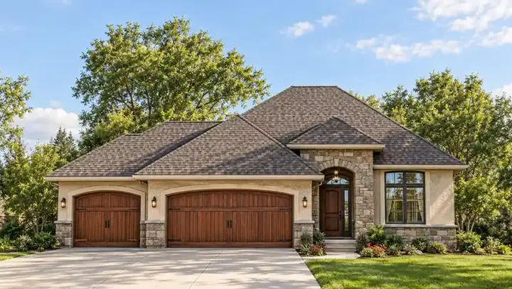 Traditional house plans 7-960 - front exterior, 2,055 sq ft, 3 bed, 3 bath house plans | Monster House Plans