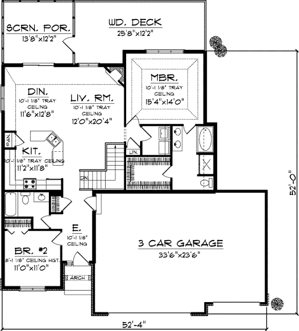 Main Floor Plan: 7-965