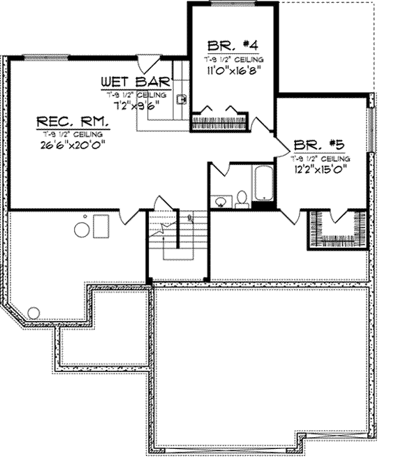 Lower Floor Plan: 7-970