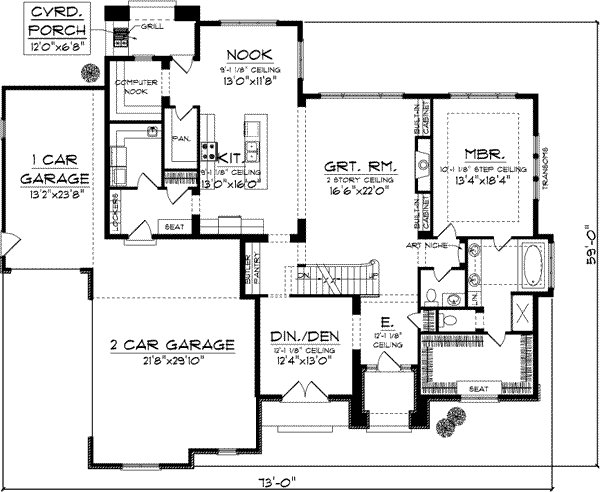 Main Floor Plan: 7-971