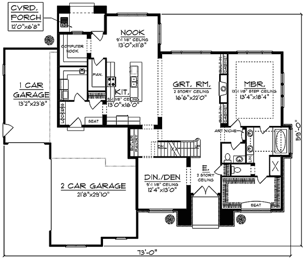 Main Floor Plan: 7-972