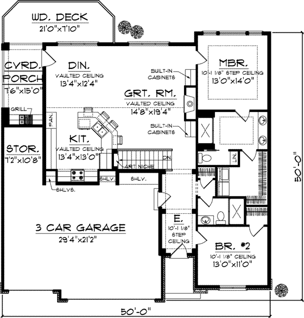 Main Floor Plan: 7-976