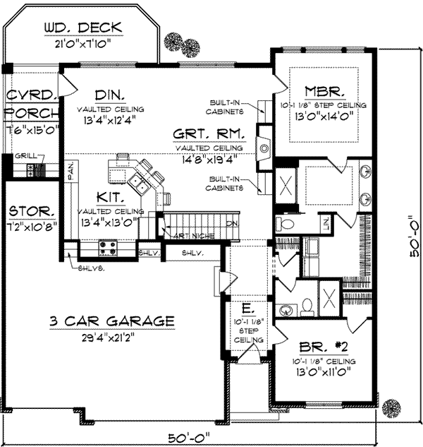 Main Floor Plan: 7-977