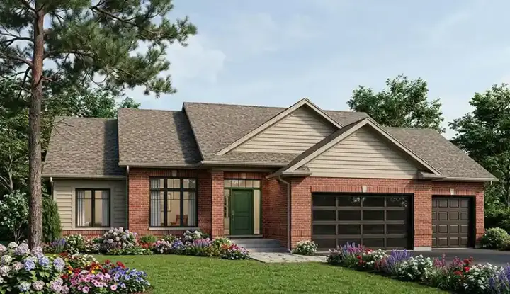Traditional house plans 7-981 - front exterior, 3,625 sq ft, 5 bed, 3 bath house plans | Monster House Plans
