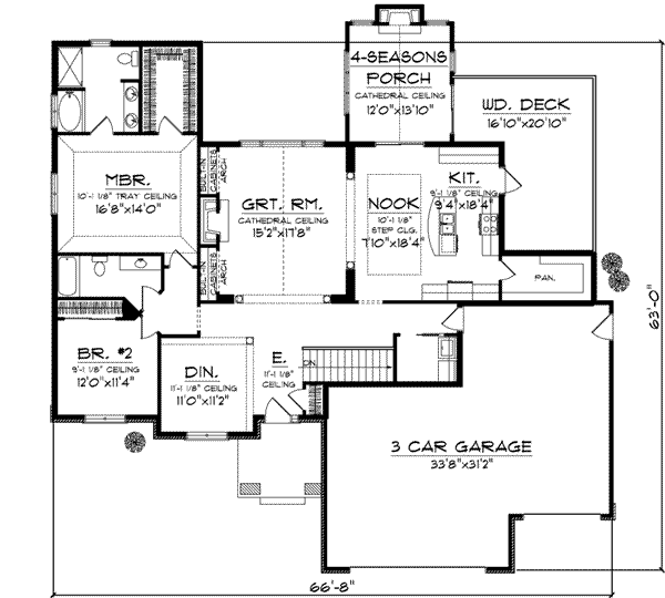 Main Floor Plan: 7-981