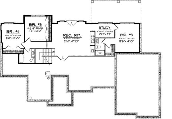 Lower Floor Plan: 7-983