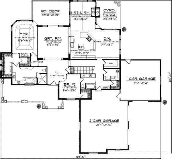 Main Floor Plan: 7-984