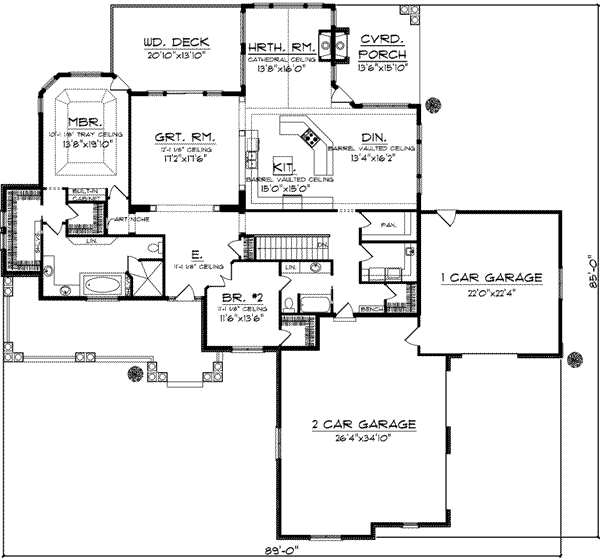 Main Floor Plan: 7-985